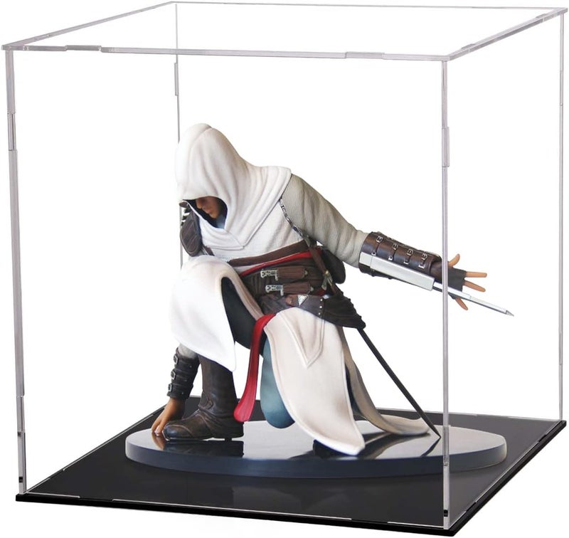 Evron Display Case for Collectibles Assemble Clear Acrylic Box Alternative Glass Case for Display Action Figures Home Storage & Organizing Toys (3x3x3 inch; 7.5x7.5x7.5 cm) - Image 3